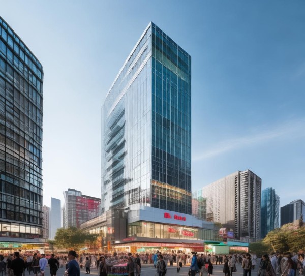 娄底新合作国际商贸城B区，城市商业新地标，万象汇聚的繁华主场