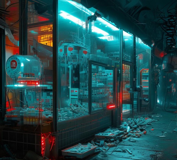 芦田商贸城药店被盗，警钟长鸣，安全防范需强化