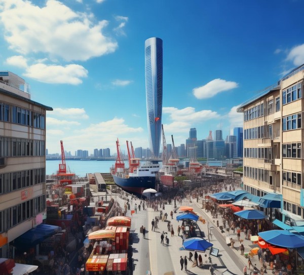 海港商贸城新闻报道视频,活力新地标 激活区域商贸新动能 海港商贸城新闻报道视频,活力新地标 激活区域商贸新动能