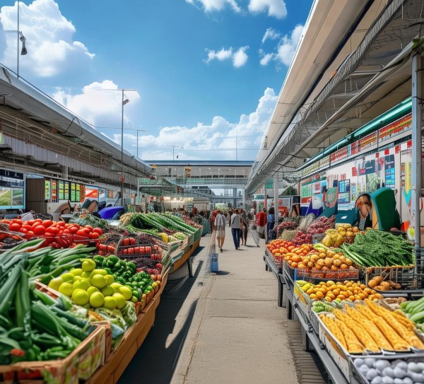 农产品商贸城销售案例，传统批发市场向数字化智慧商贸城的转型实践与成效分析