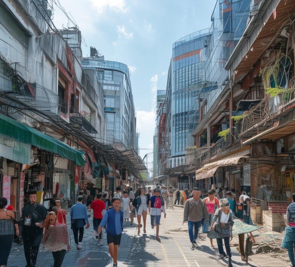 乐东黄流商贸城棚改项目，旧城焕新，民生幸福再升级